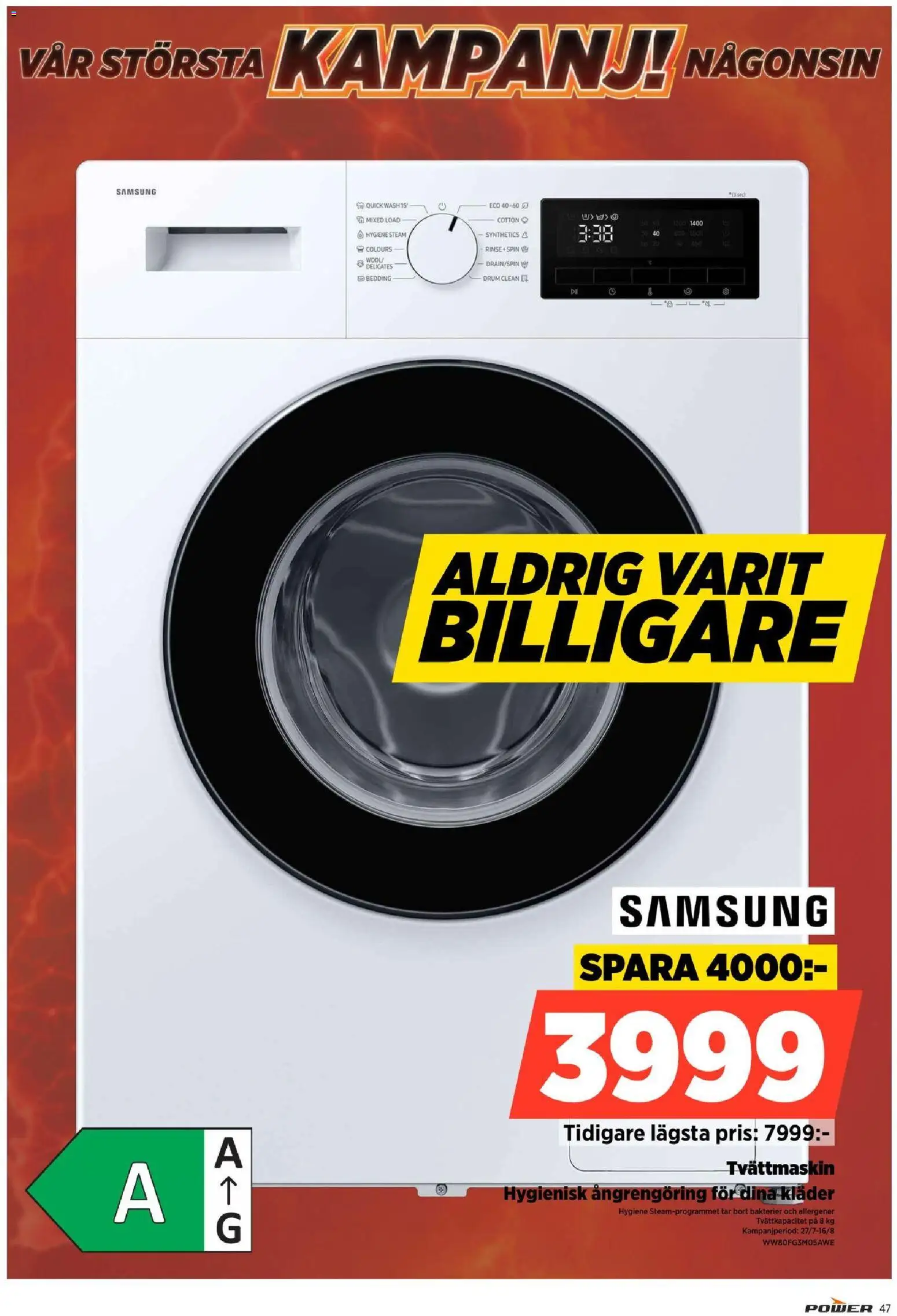 Power reklamblad aktuell från 03/08/2026 | Sida: 47