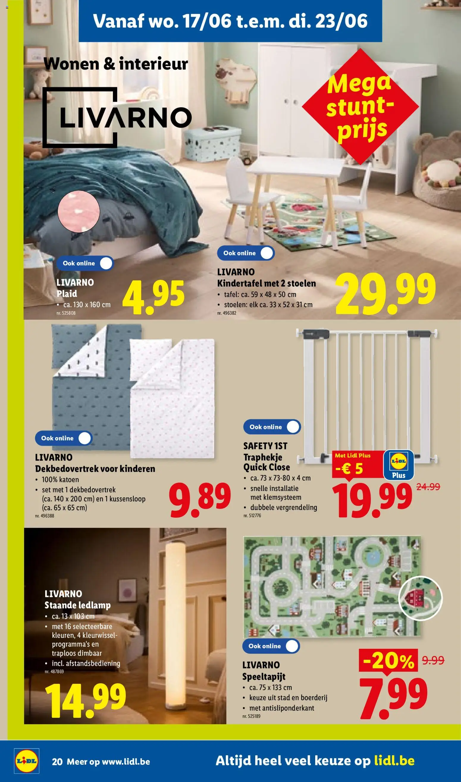 {H1} | Pagina: 20 | Producten: Tafel, Boerderij, Ledlamp