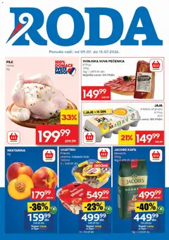Roda katalog - pregled Roda kataloga - važi od 09.07.2026