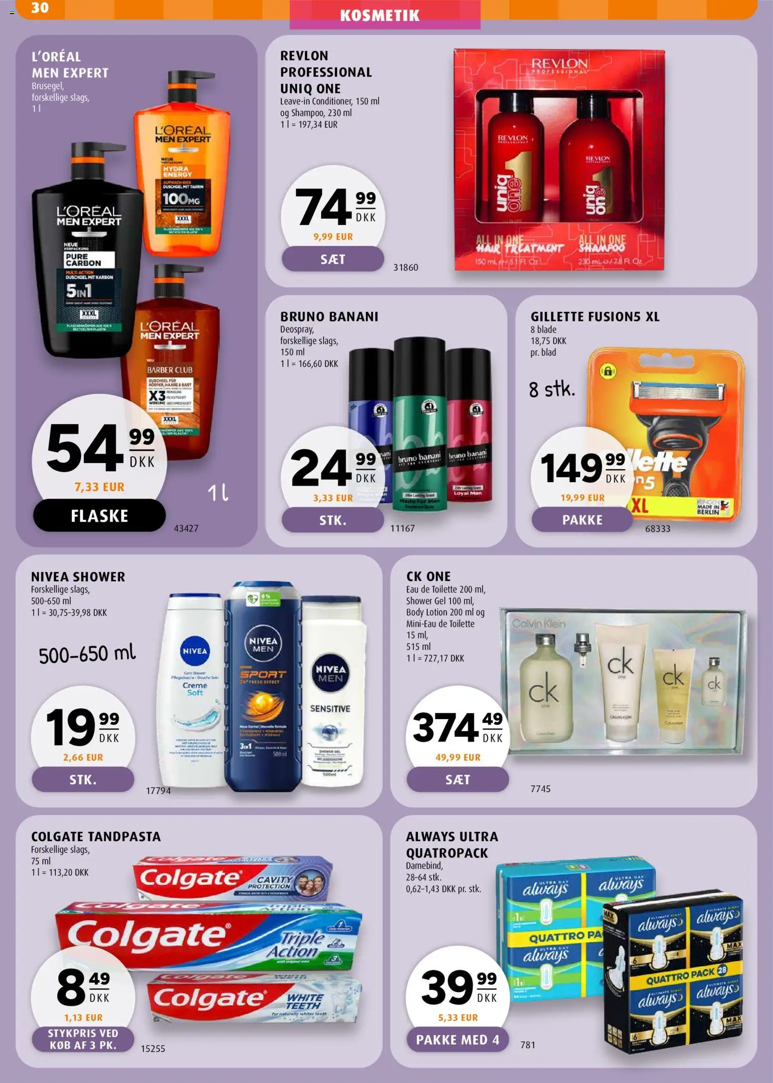 Scandinavian Park tilbudsavis – gyldig fra 22/10/2026 | Side: 36 | Produkter: Eau de toilette, Creme, Tandpasta
