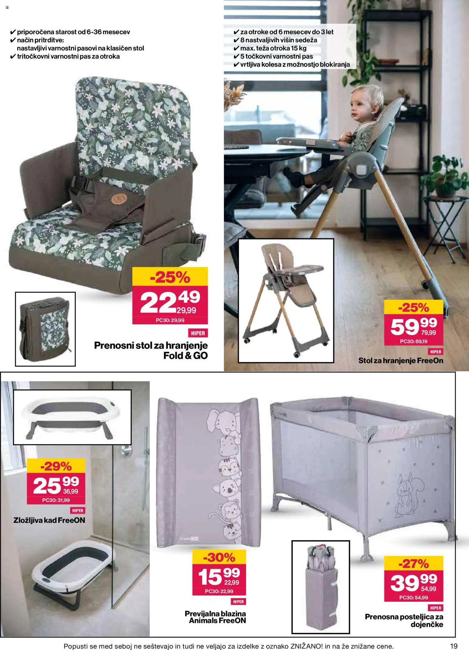Novi Mercator katalog ponudbe – veljaven od 26.08.2026 | Stran: 19 | Izdelki: Med, Teza, Blazina, Pas