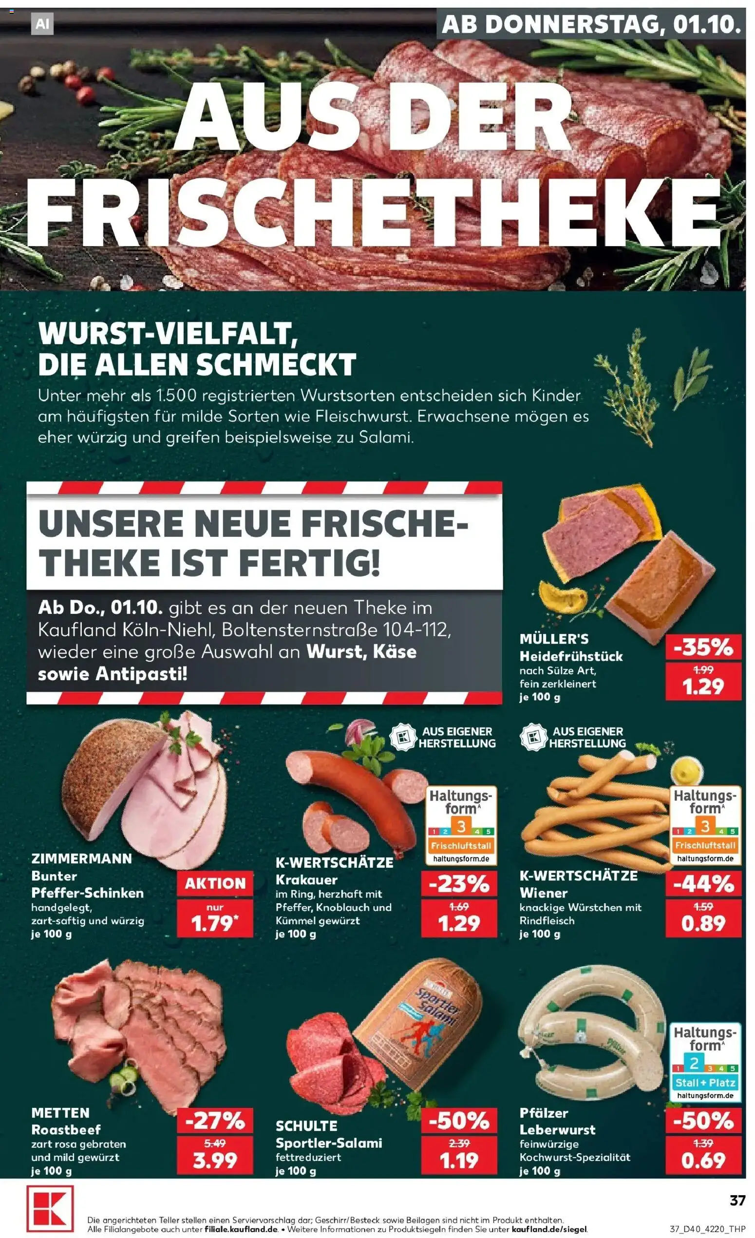 Prospekt Kaufland ab 28.09.2026 » Angebote Online zum Blättern | Seite: 47 | Produkte: Beilagen, Roastbeef, Knoblauch, Rindfleisch