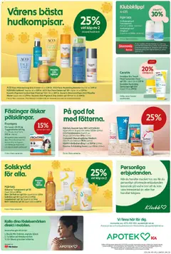 Hjärtats Special Care Allt-i-ett fotkräm Oparf 100 ml, All-in-one foot cream - Förhandsvisning av reklamblad från butik ICA Maxi aktuell från 04.05.2026 | Sida: 7 | Produkter: Antiperspirant, Galler, Plåster, Fotkräm