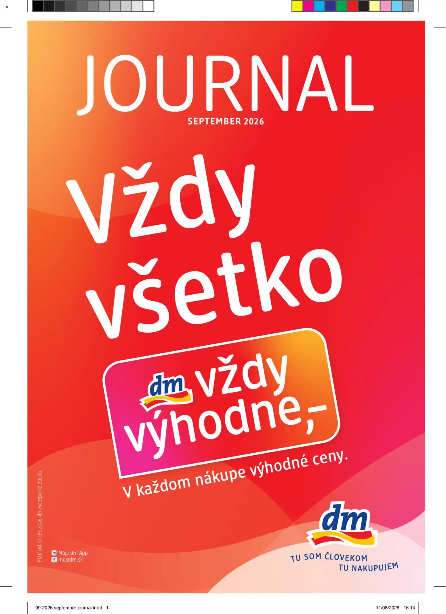 Nové dm drogerie akcie – leták je platný od 01.09.2026 | Strana: 1