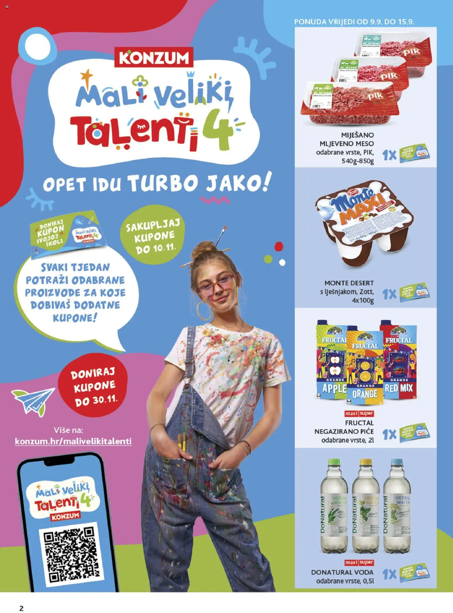 Konzum katalog | vrijedi od 09.09.2026 | Stranica: 2