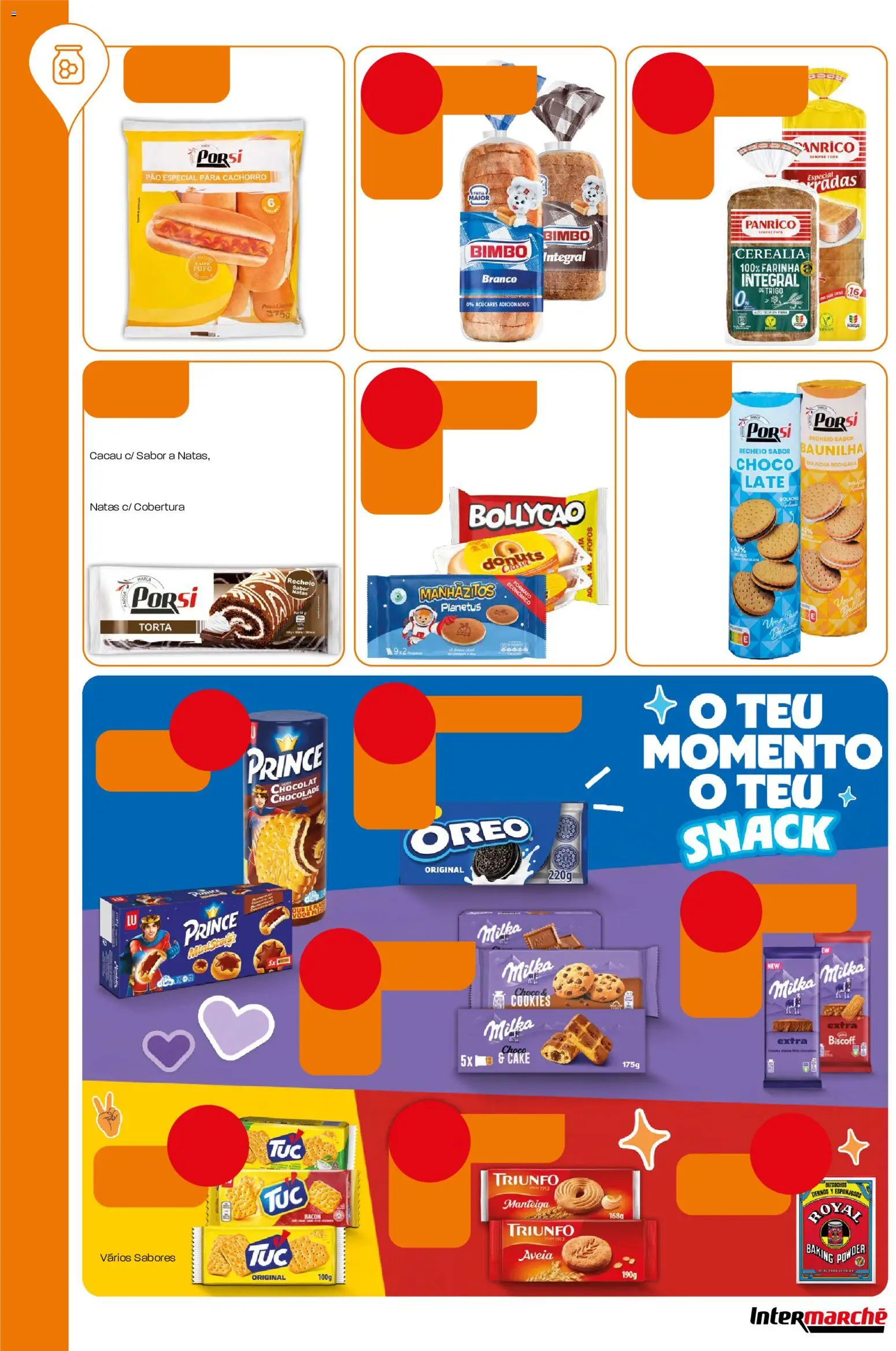 Intermarché folheto │ válido de 28.05.2026 | Página: 22 | Produtos: Aveia, Bacon, Manhãzitos, Natas