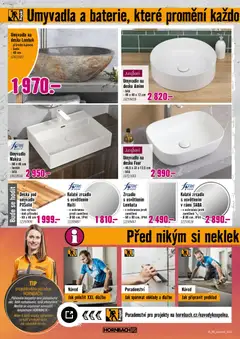 Náhled letáku HORNBACH leták - Koupelna od 21.10.2026 | Strana: 6 | Produkty: Umyvadlo, Zrcadlo