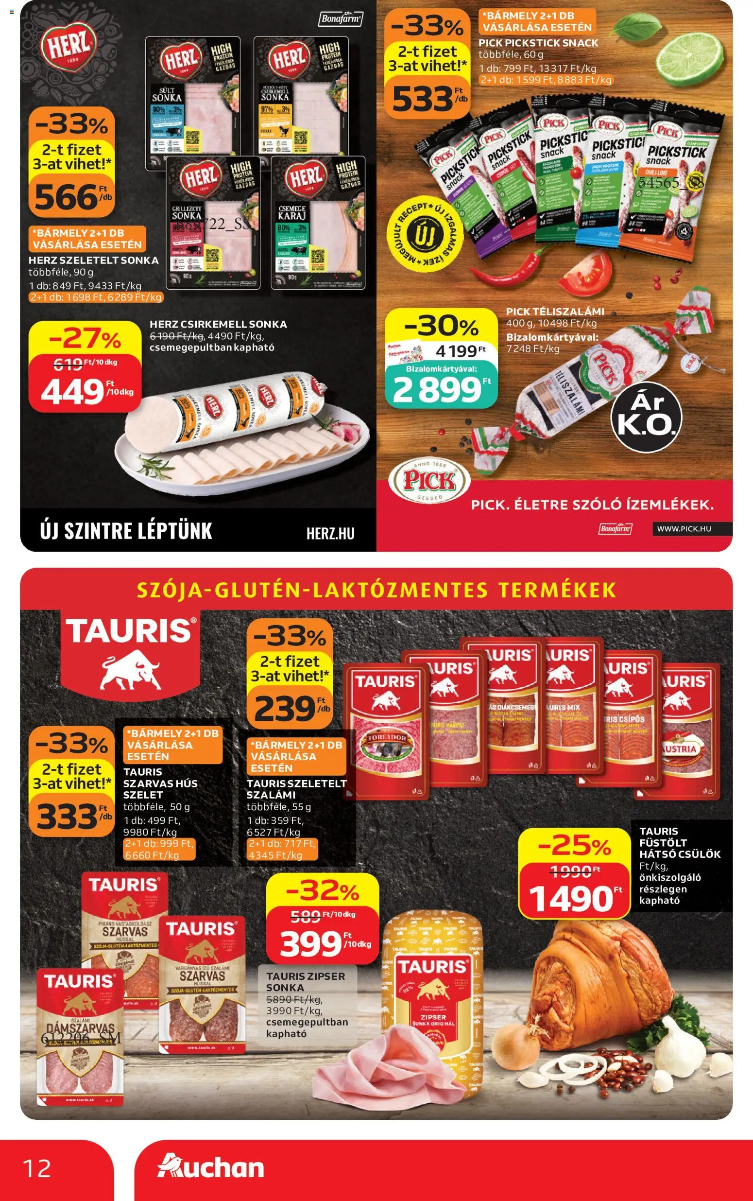 Auchan akciós ujság - amely érvényes a következő dátumtól: 2026.09.03. | Oldal: 12