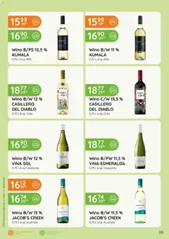 Pogląd oferty "Eurocash gazetka - Katalog Alkoholowy" - ważna od 01.05.2026 | Strona: 68 | Produkty: Wino, Sól