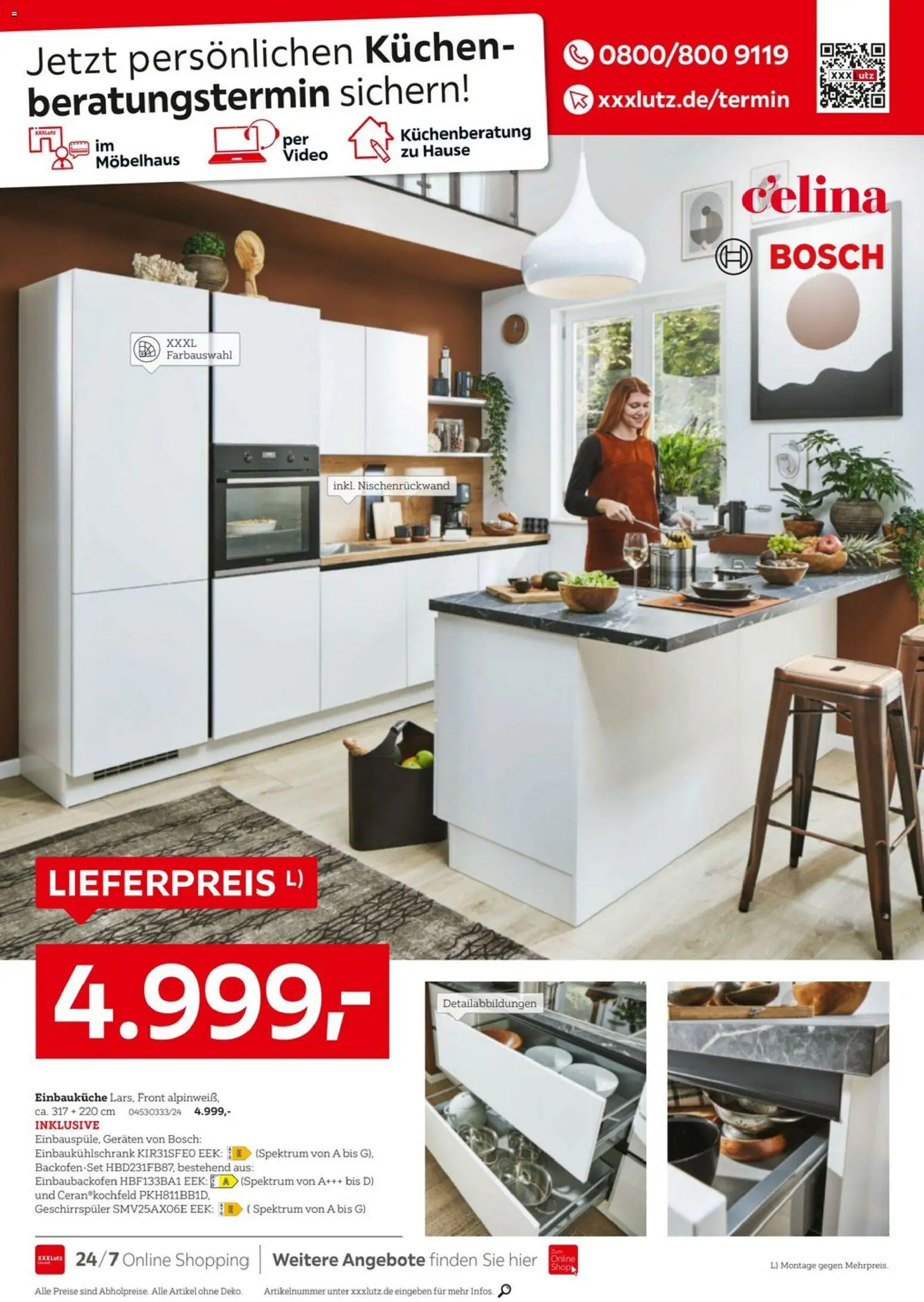 XXXLutz Küchenwelt – gültig ab 06.06.2026 | Seite: 20 | Produkte: Bosch, Geschirrspüler, Kuchen, Video