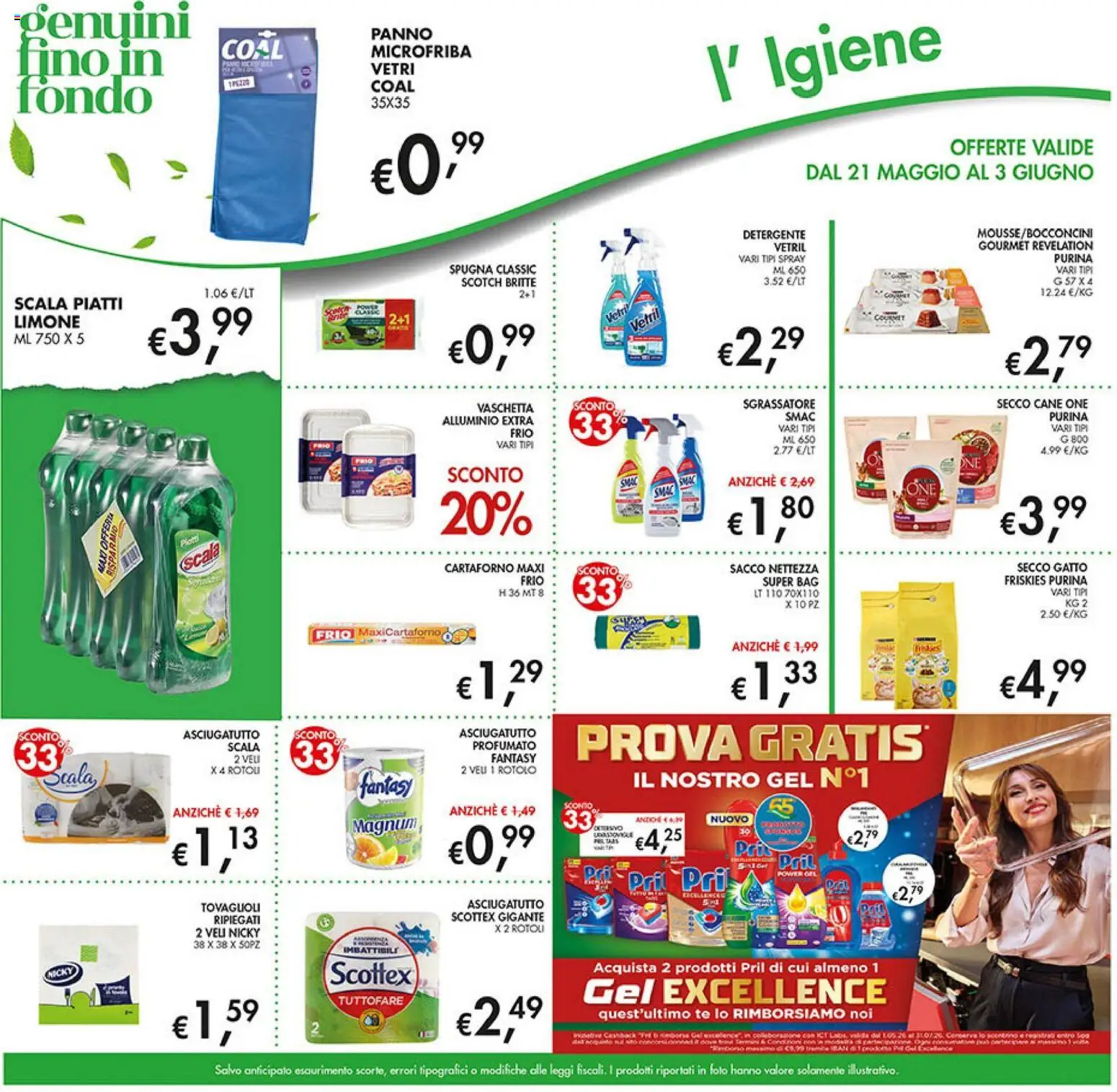 Volantino Coal del 21.05.2026 | Pagina: 27 | Prodotti: Spugna, Tè, Asciugatutto, Alluminio