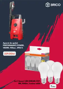 Ofertele Brico Depot valabile de la 05.10.2026 | Pagină: 5 | Produse: Lumină, LED, Aparat