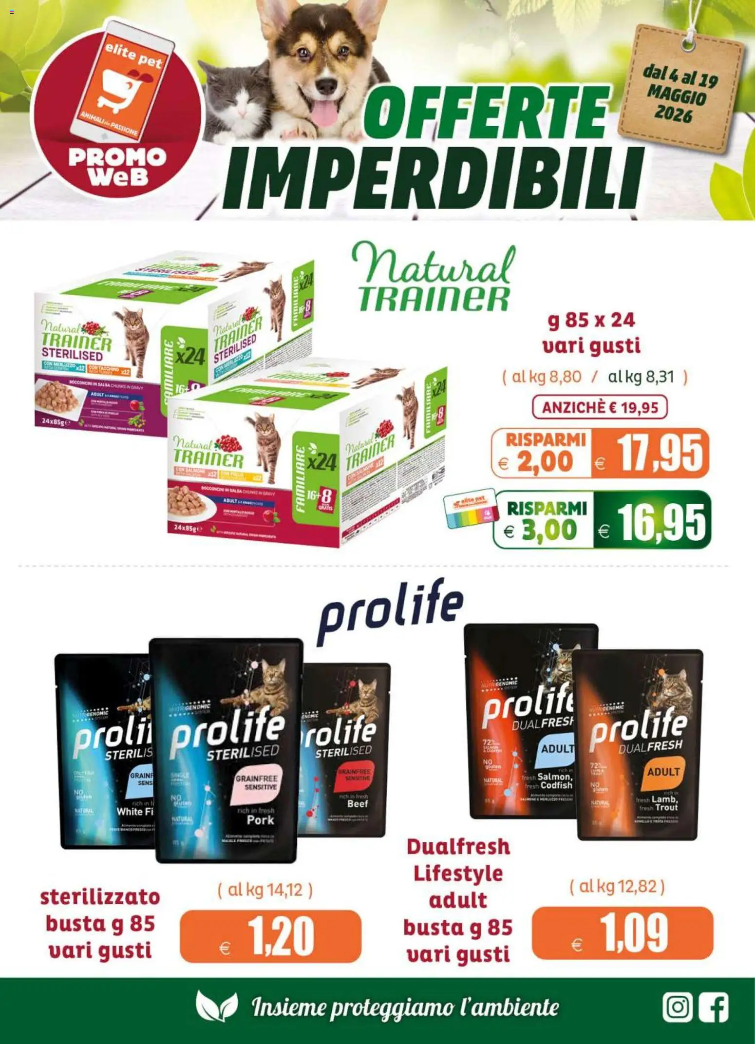 Volantino Elite Supermercati del 04.05.2026 | Pagina: 7 | Prodotti: Merluzzo, Salsa, Tacchino
