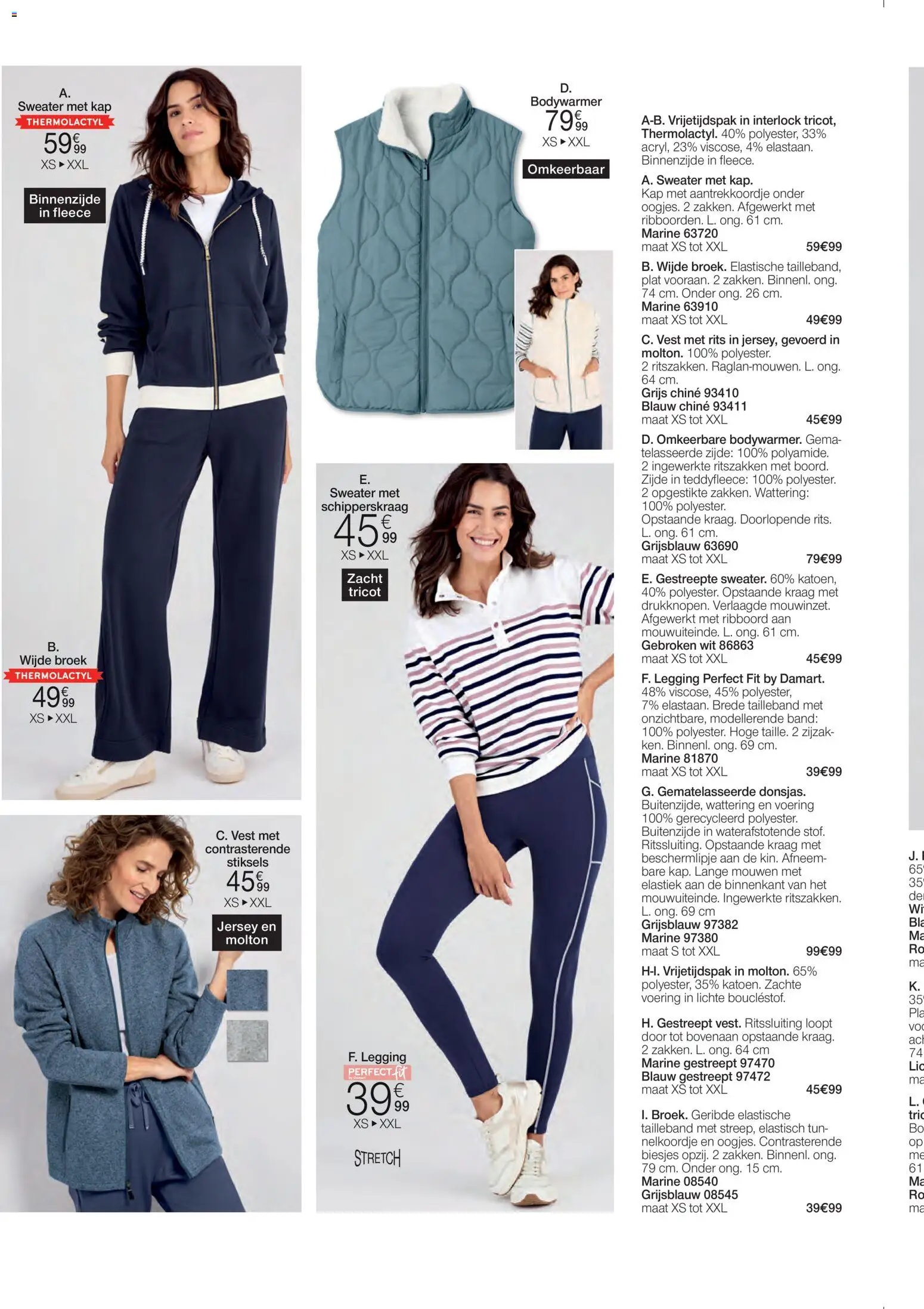 {H1} | Pagina: 20 | Producten: Sweater, Elastiek, Broek, Legging