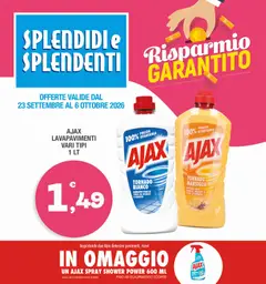 Anteprima del volantino Splendidi e Splendenti volantino valido a partire dal 23/09/2026
