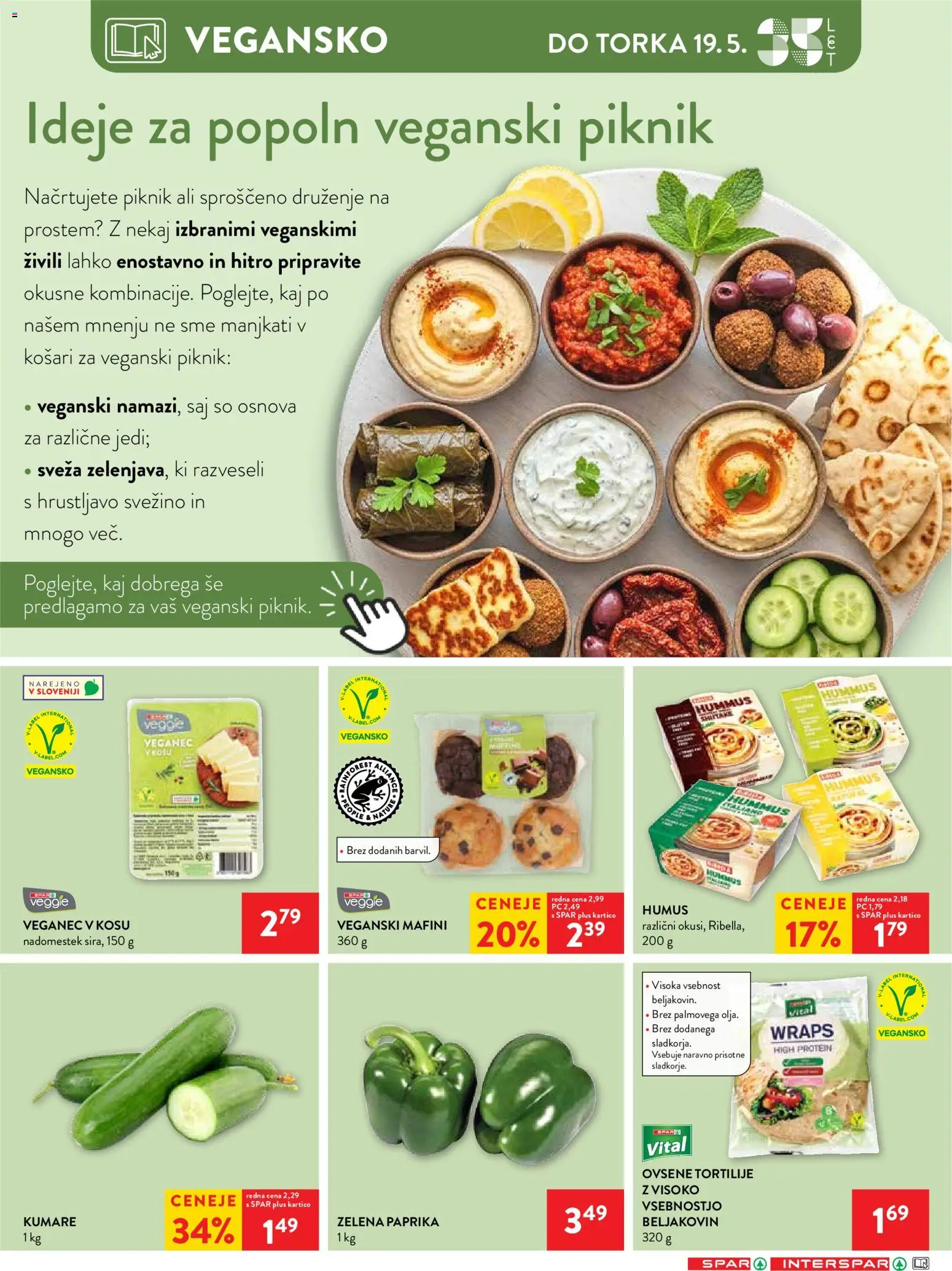 Novi Spar katalog ponudbe – veljaven od 13.05.2026 | Stran: 9 | Izdelki: Paprika, Zelena