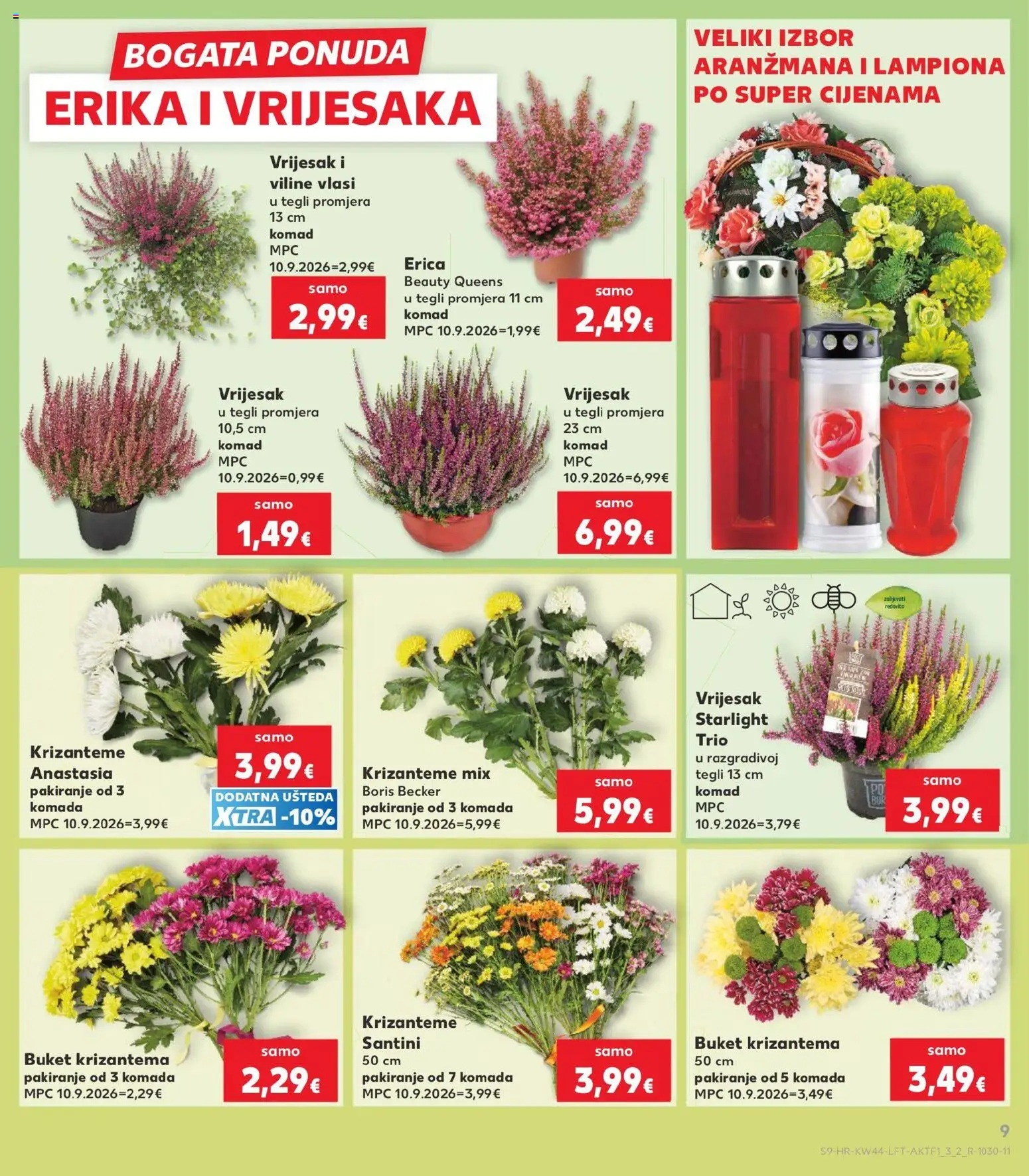 Kaufland HR akciós ujság - amely érvényes a következő dátumtól: 2026.10.28. | Oldal: 9