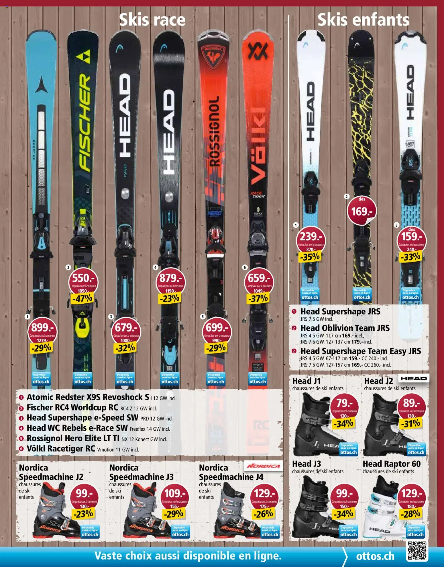 Otto's aktionen Spécial sports d'hiver – gültig ab 19.10.2026 | Seite: 3 | Produkte: Ski