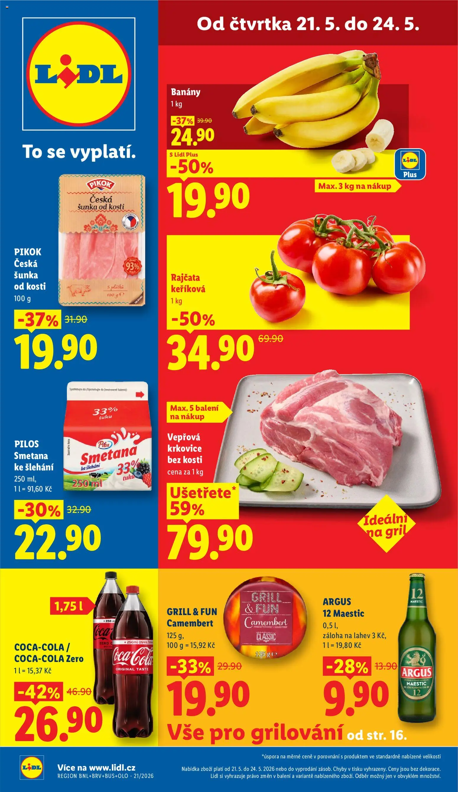 Lidl leták od 21.05.2026 | Strana: 1