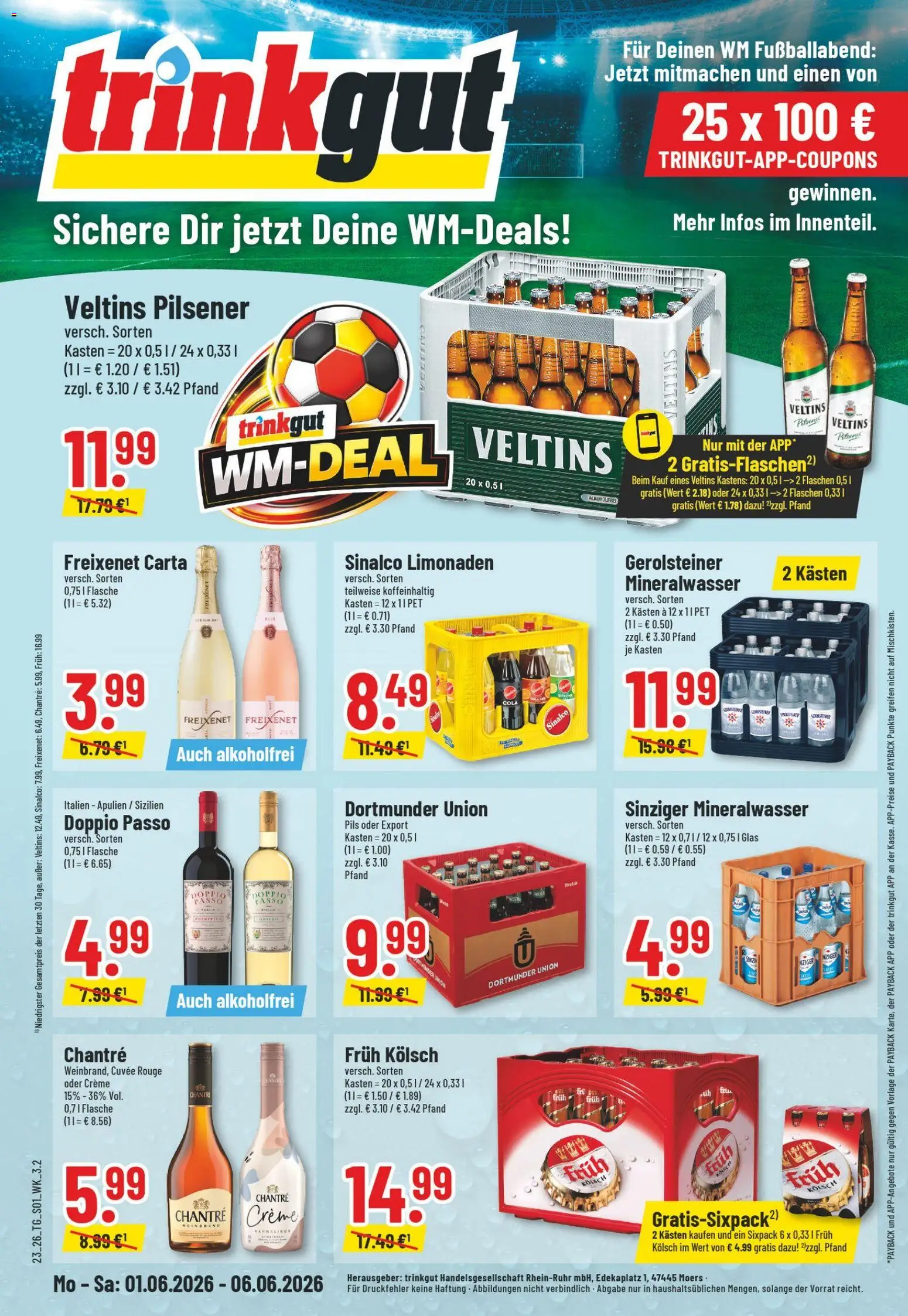 Trinkgut Prospekt – gültig ab 01.06.2026 | Seite: 1