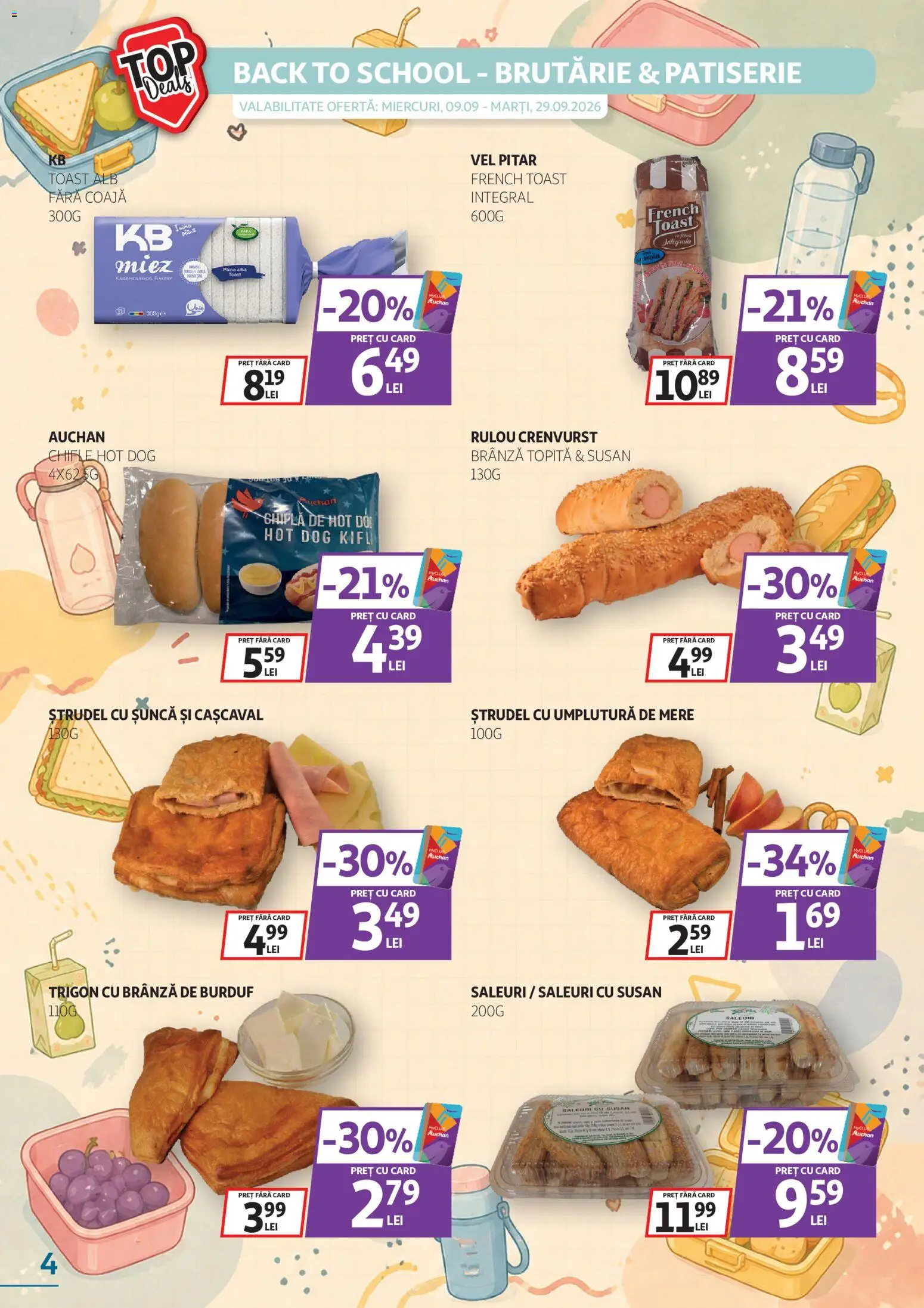 Noul catalog Auchan – valabil de la 09.09.2026 | Pagină: 4