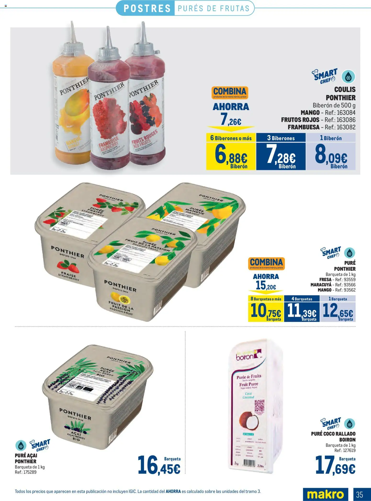 Makro Congelados Canarias │ válido desde el 04.05.2026 | Página: 35 | Productos: Τυρόπιτα, Ρούτερ