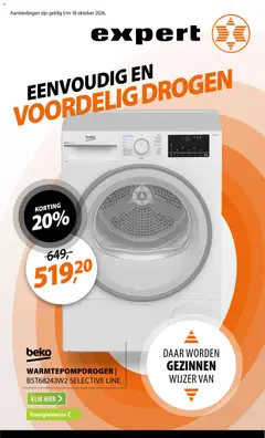 Expert folder - Voorbeeld van een folder van Expert, geldig van 12-10-2026