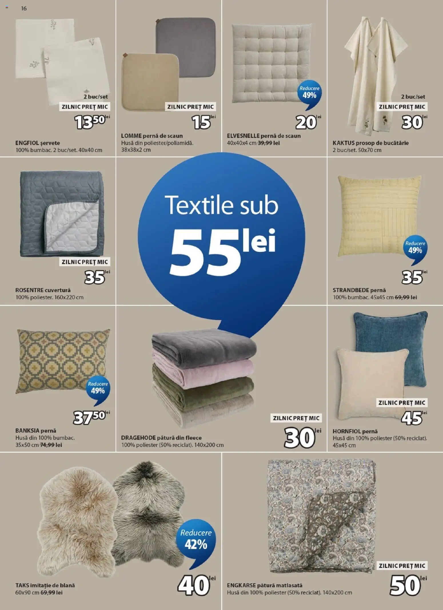 Noul catalog JYSK – valabil de la 24.09.2026 | Pagină: 16