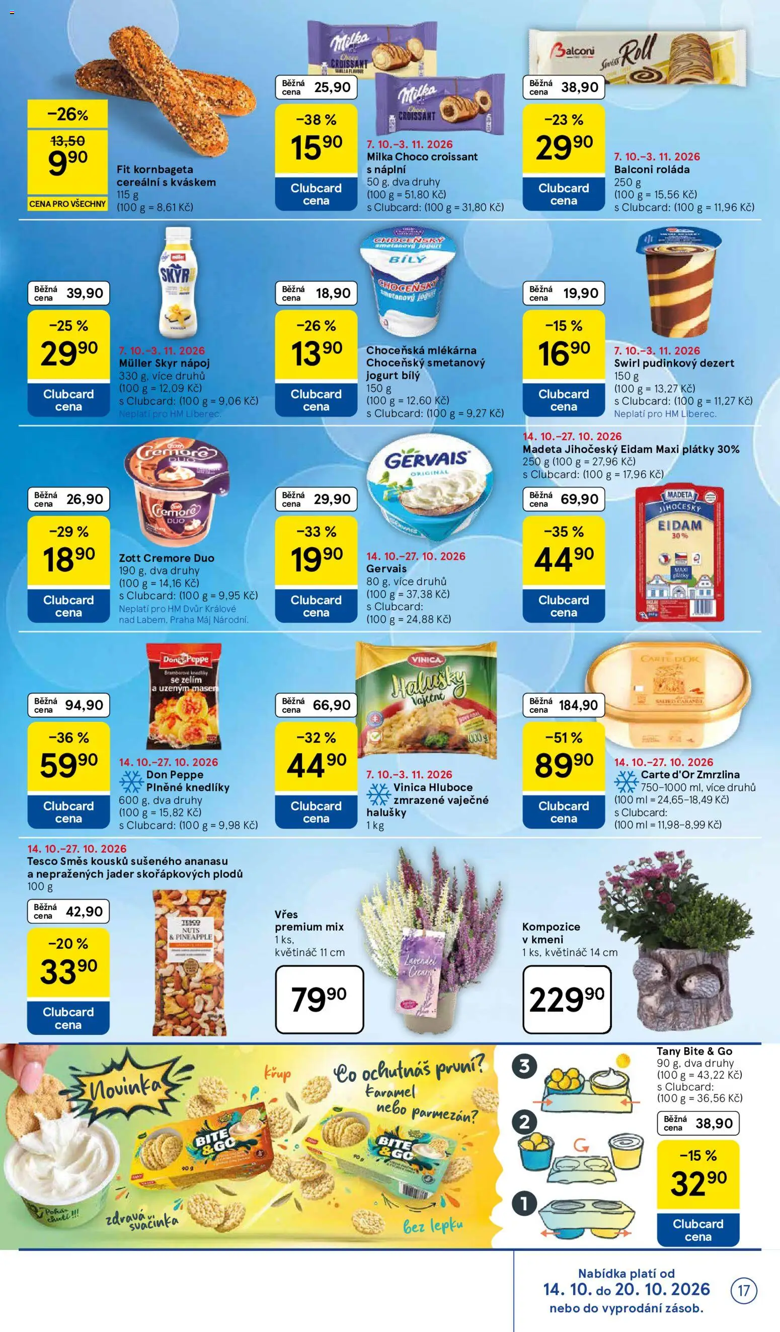 Tesco leták - Hypermarket od 14.10.2026 | Strana: 17