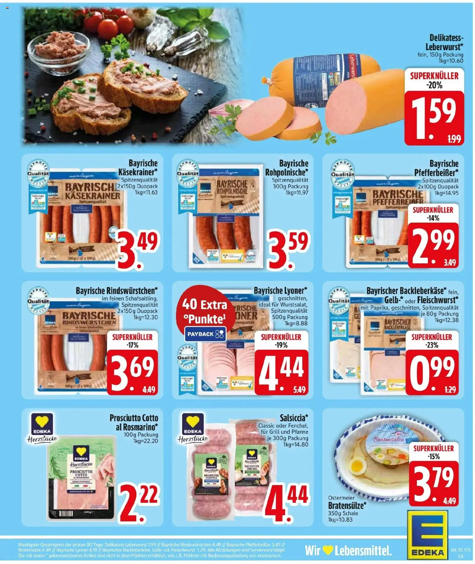 Edeka prospekt München – gültig ab 14.06.2026 | Seite: 15 | Produkte: Grill, Käsekrainer