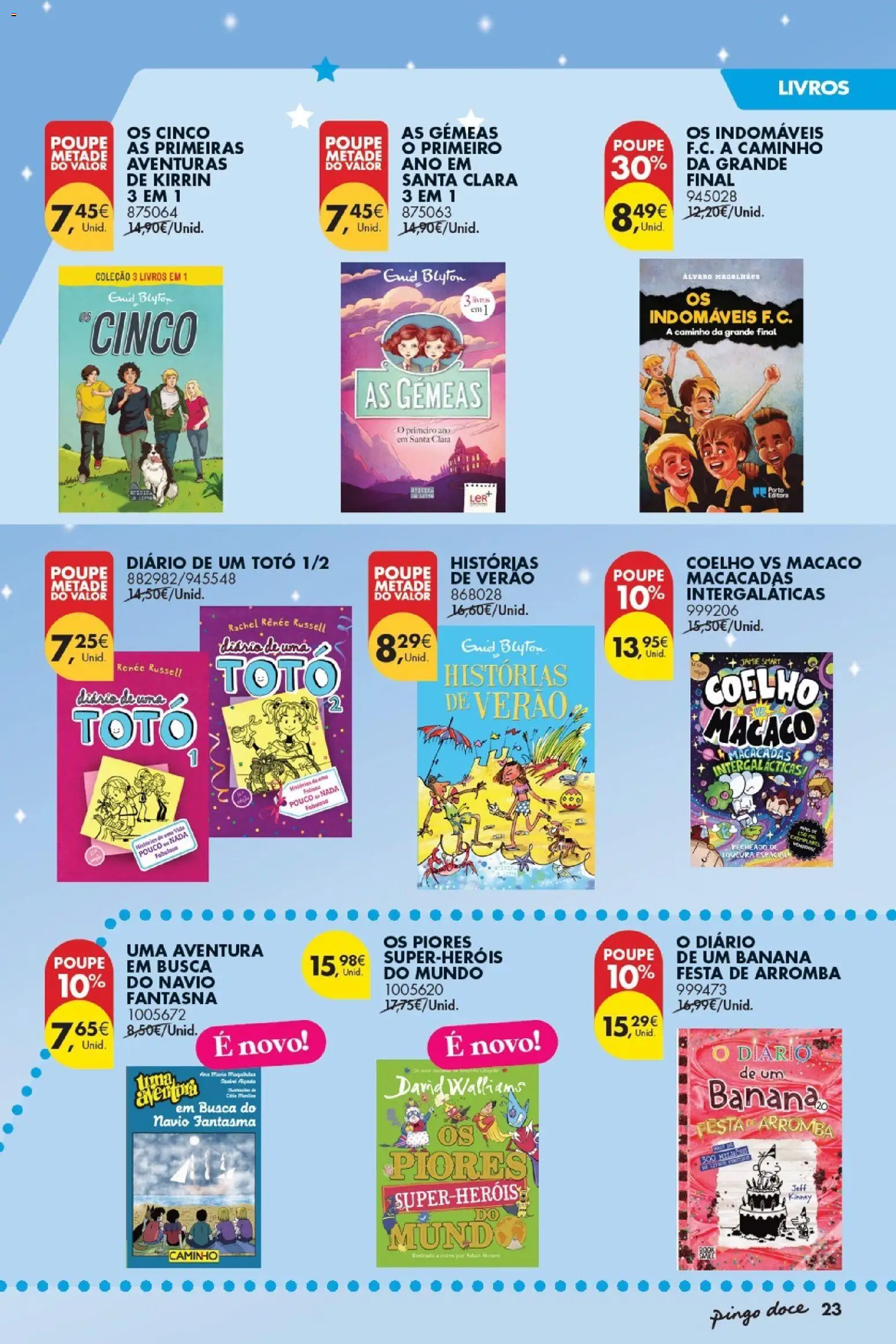 Pingo Doce Folheto Bazar Dia da Criança │ válido de 19.05.2026 | Página: 23 | Produtos: Banana, Coelho