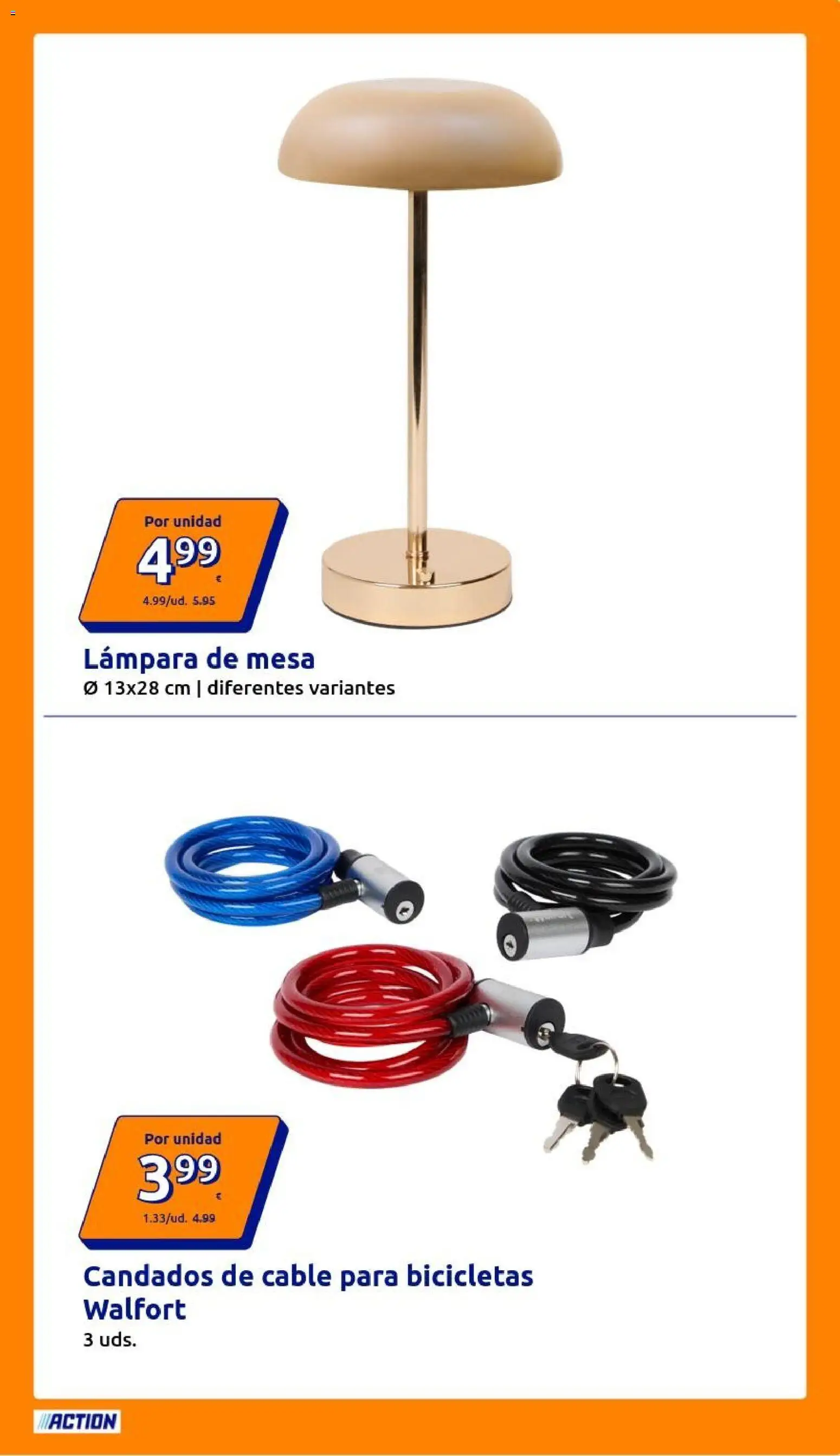 Action folleto │ válido desde el 05/08/2026 | Página: 31 | Productos: Cable, Mesa, Lámpara