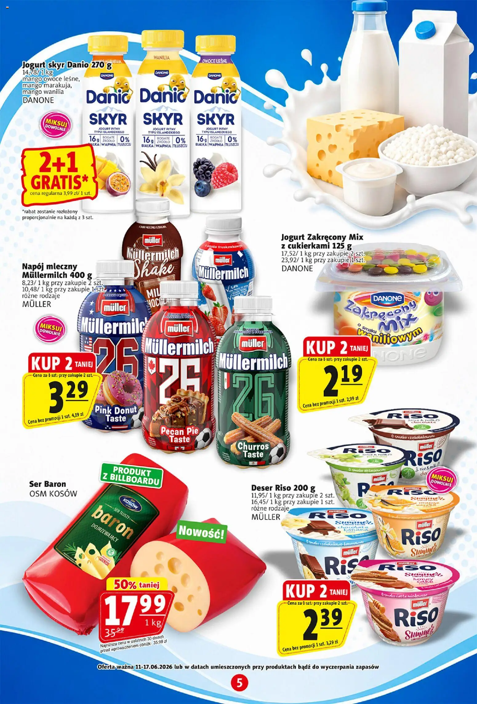 Prim Market gazetka od 11.06.2026 | Strona: 5 | Produkty: Mango, Ser, Jogurt, Skyr