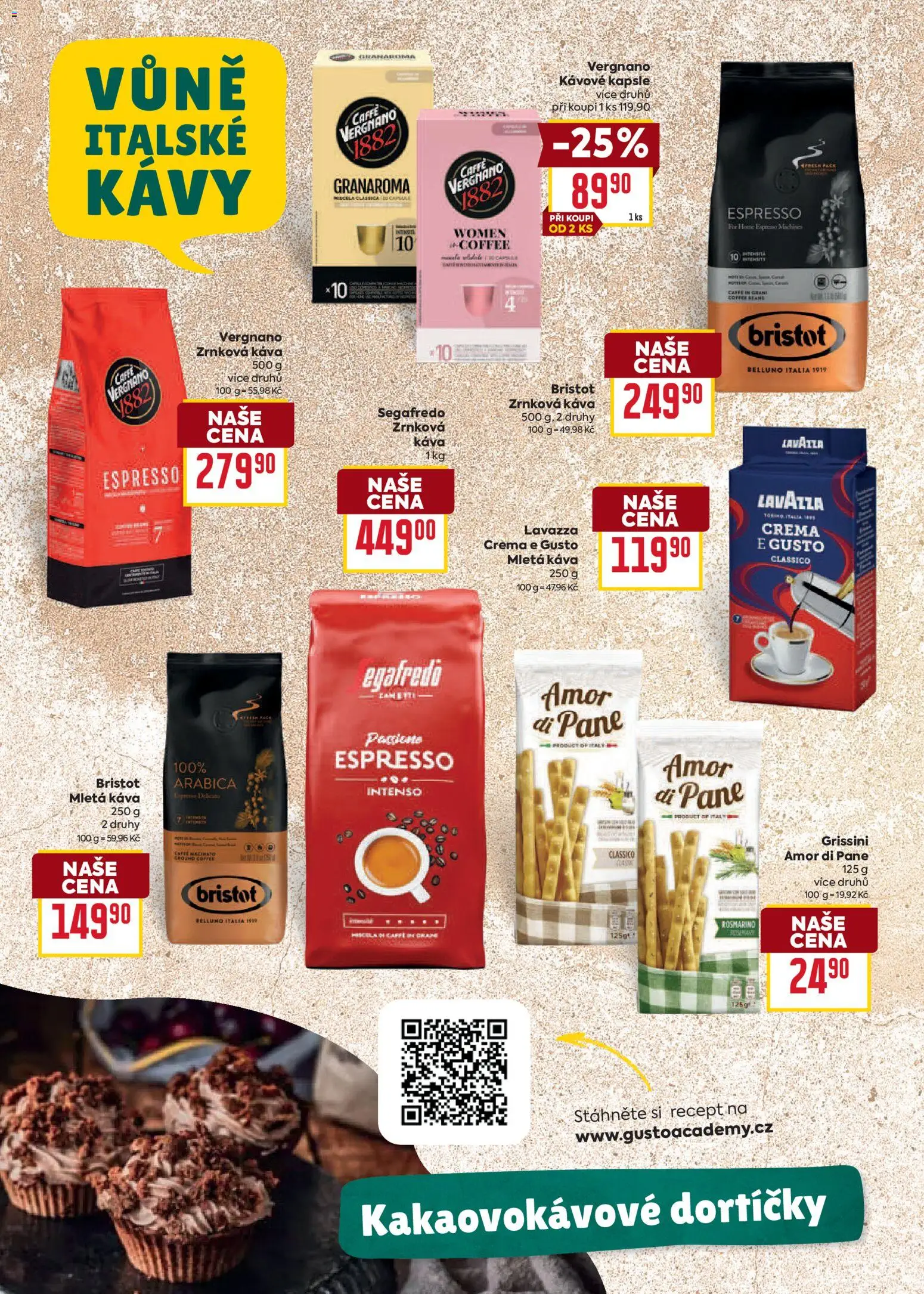 Billa leták - Bohatá chuť středomoří od 20.05.2026 | Strana: 22 | Produkty: Kávové kapsle, Lavazza, Segafredo, Zrnková káva