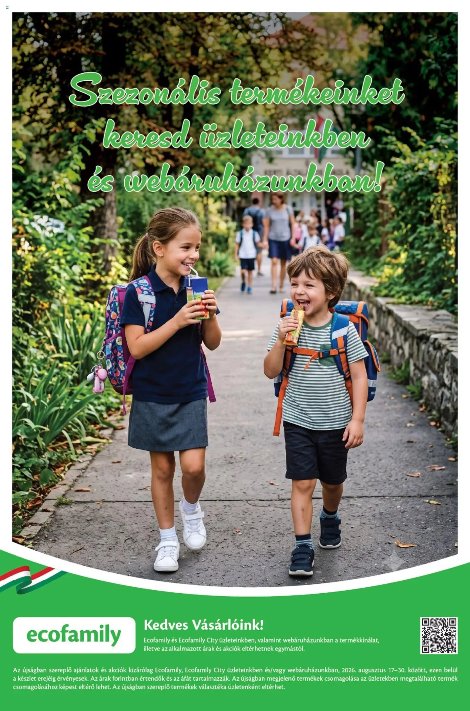 Ecofamily akciós ujság - amely érvényes a következő dátumtól: 2026.08.17. | Oldal: 10