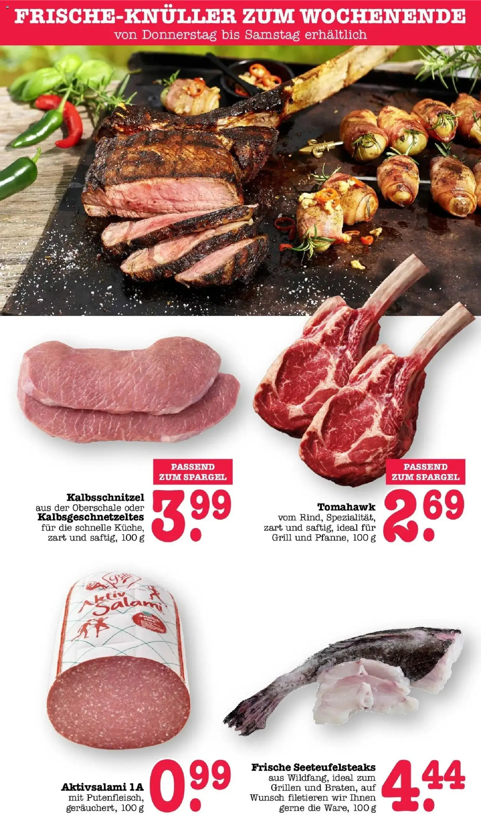 Edeka prospekt Offenbach	 – gültig ab 27.04.2026 | Seite: 73 | Produkte: Grill, Spargel, Salami, Steak