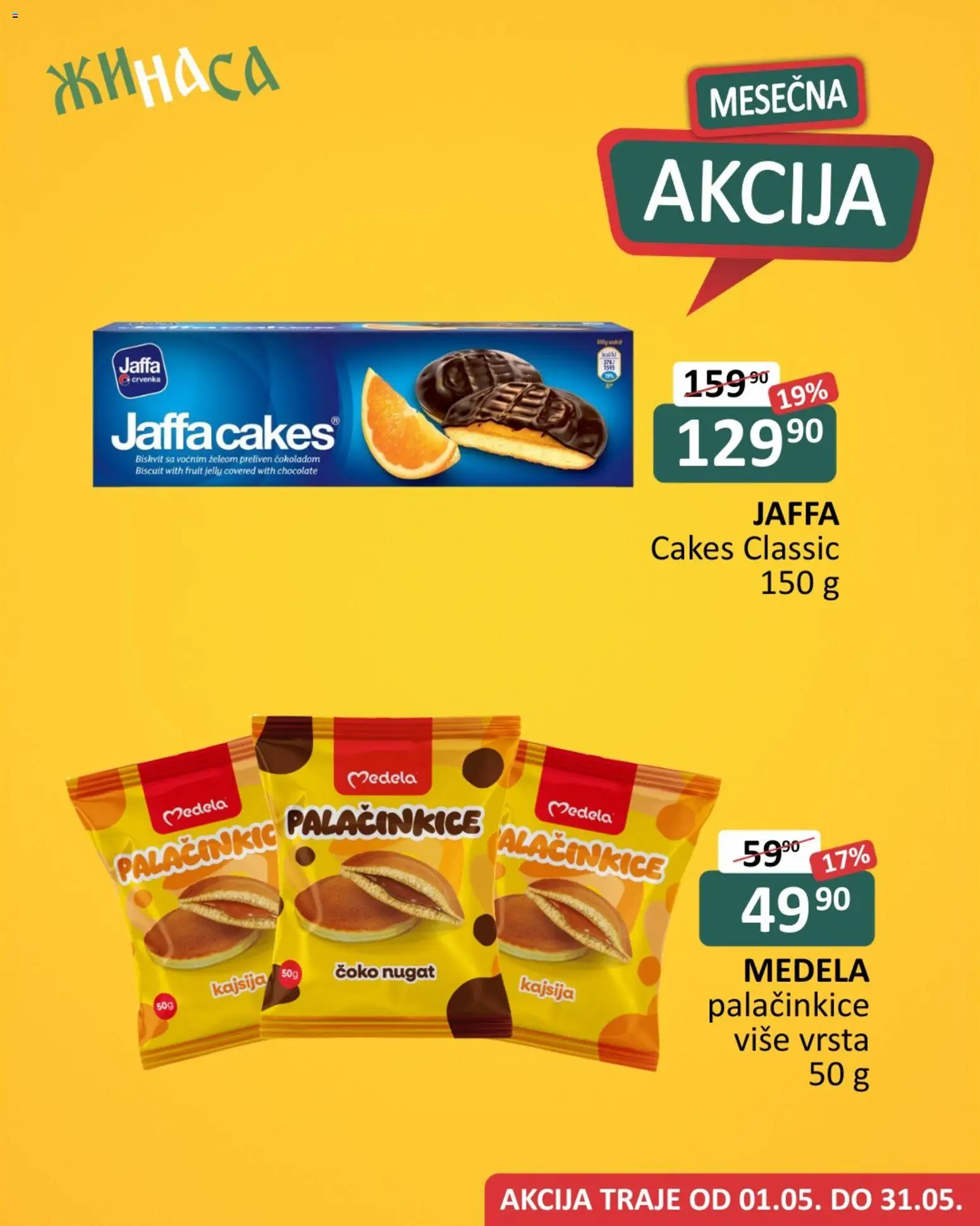 ŽINASA katalog - važi od 01.05.2026 | Strana: 4 | Proizvode: Kajsija