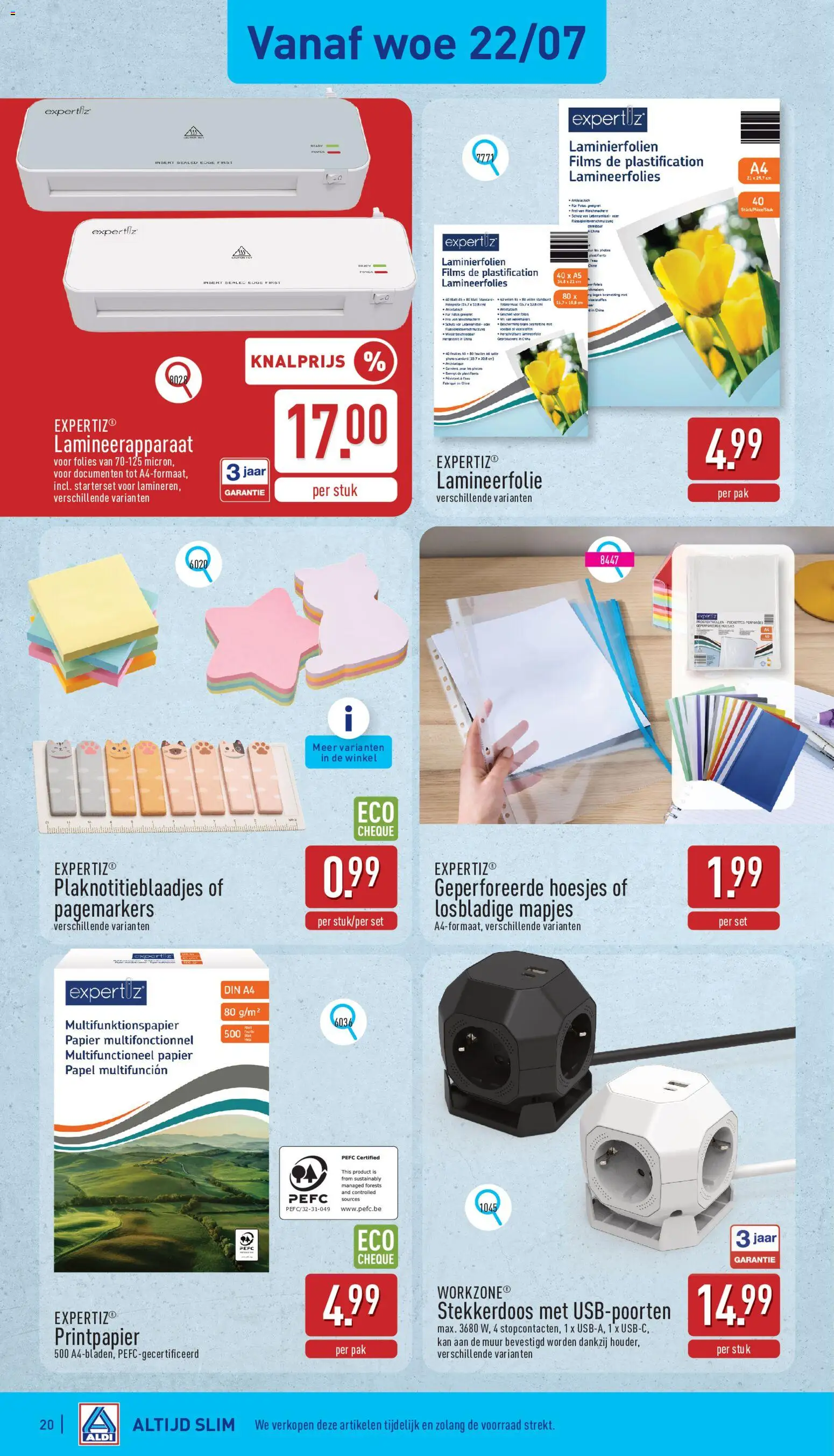 {H1} | Pagina: 20 | Producten: Printer, Papier, Kan