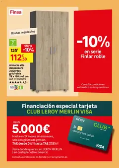 Vista previa Leroy Merlin catálogo válido desde el 21/07/2026 | Página: 66 | Productos: Armario