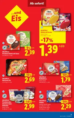 Lidl - Flugblatt ab 02.07.2026 gültig | Seite: 3 | Produkte: Eis, Butter, Bourbon
