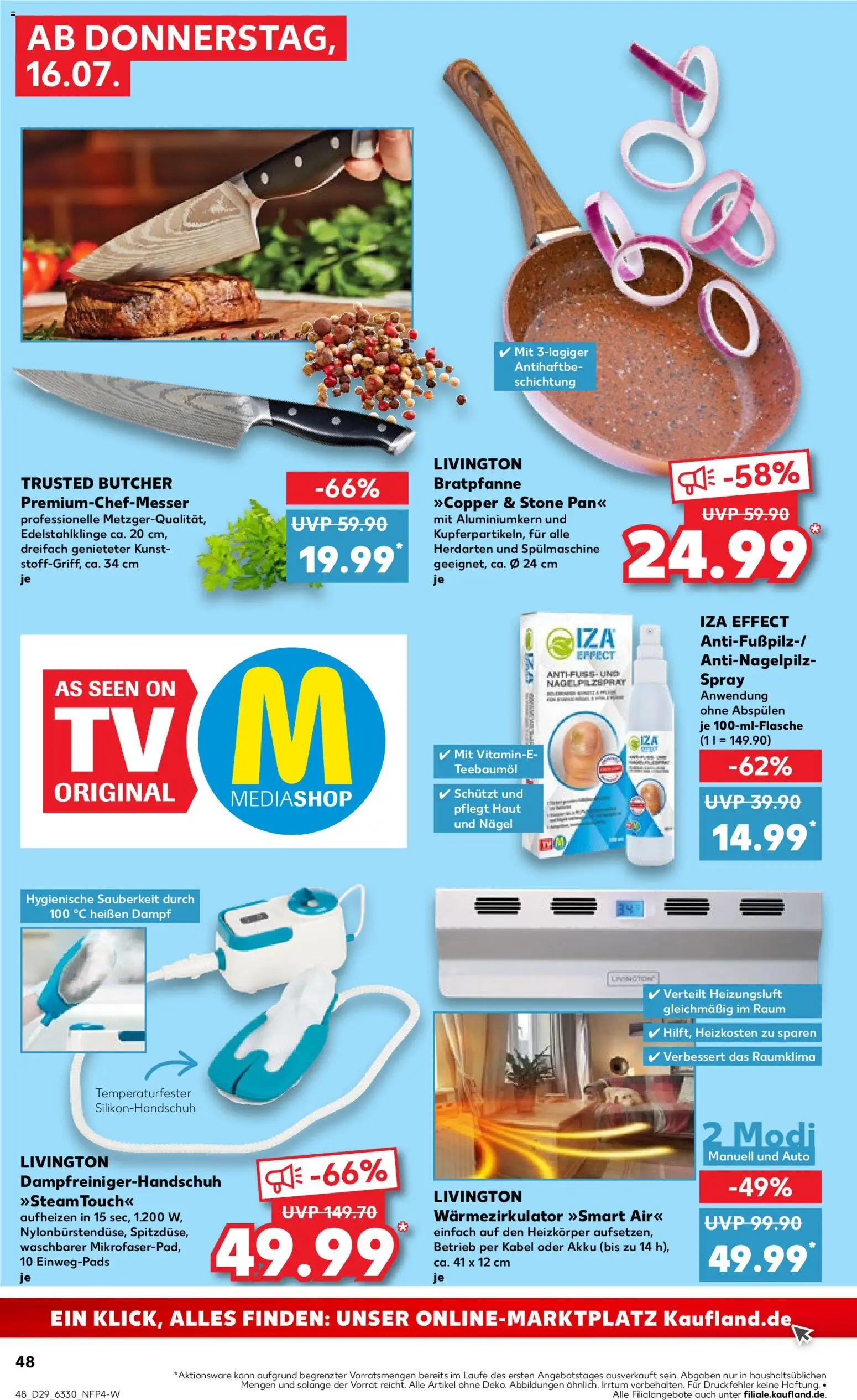 Kaufland Prospekt Hamburg – gültig ab 16.07.2026 | Seite: 48 | Produkte: Kabel, Heizkörper