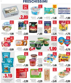 Anteprima del volantino Presto Fresco volantino valido a partire dal 17/08/2026 | Pagina: 5 | Prodotti: Prosciutto Cotto, Spinaci, Formaggio spalmabile, Cacao