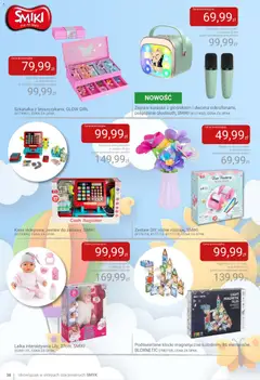 Pogląd oferty "Smyk gazetka" - ważna od 19.05.2026 | Strona: 38 | Produkty: Magnetic, Lalka, Klocki magnetyczne