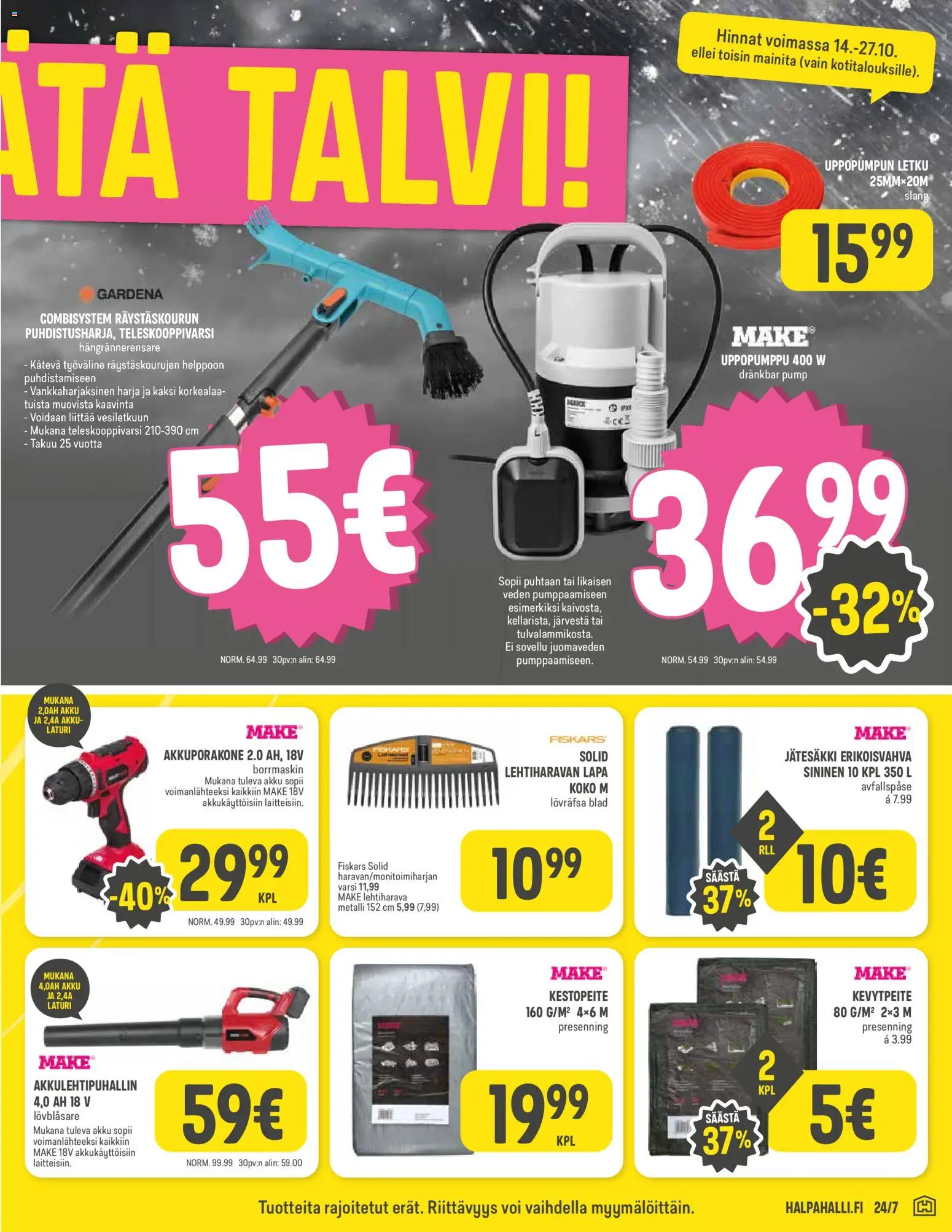 Halpa Halli tarjoukset – voimassa 14/10/2026 alkaen | Sivu: 13