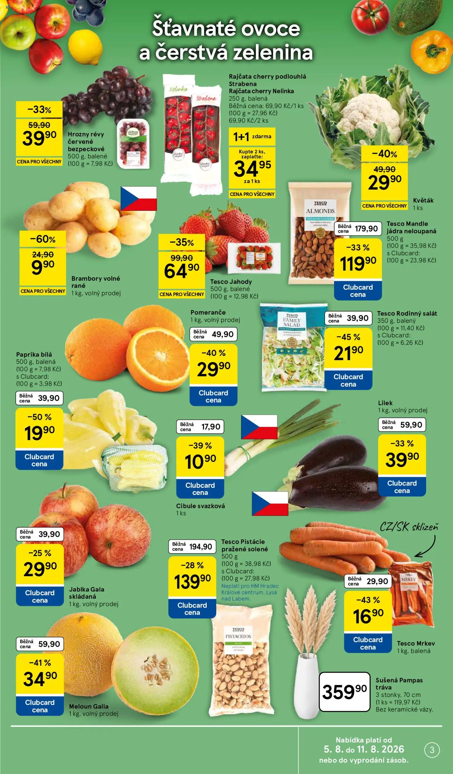 Tesco leták - Hypermarket od 05.08.2026 | Strana: 3