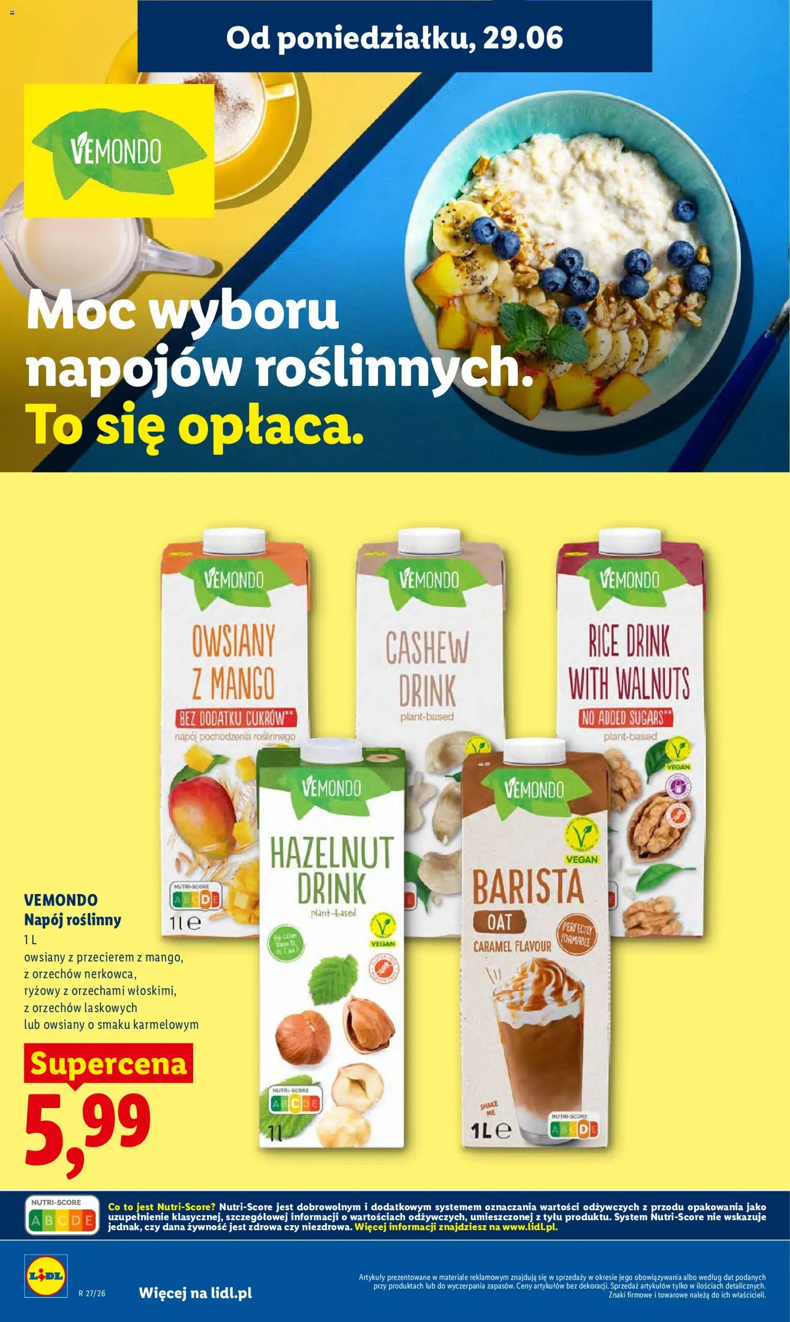 Lidl Polsko leták od 29.06.2026 | Strana: 54 | Produkty: Vegan, Mango