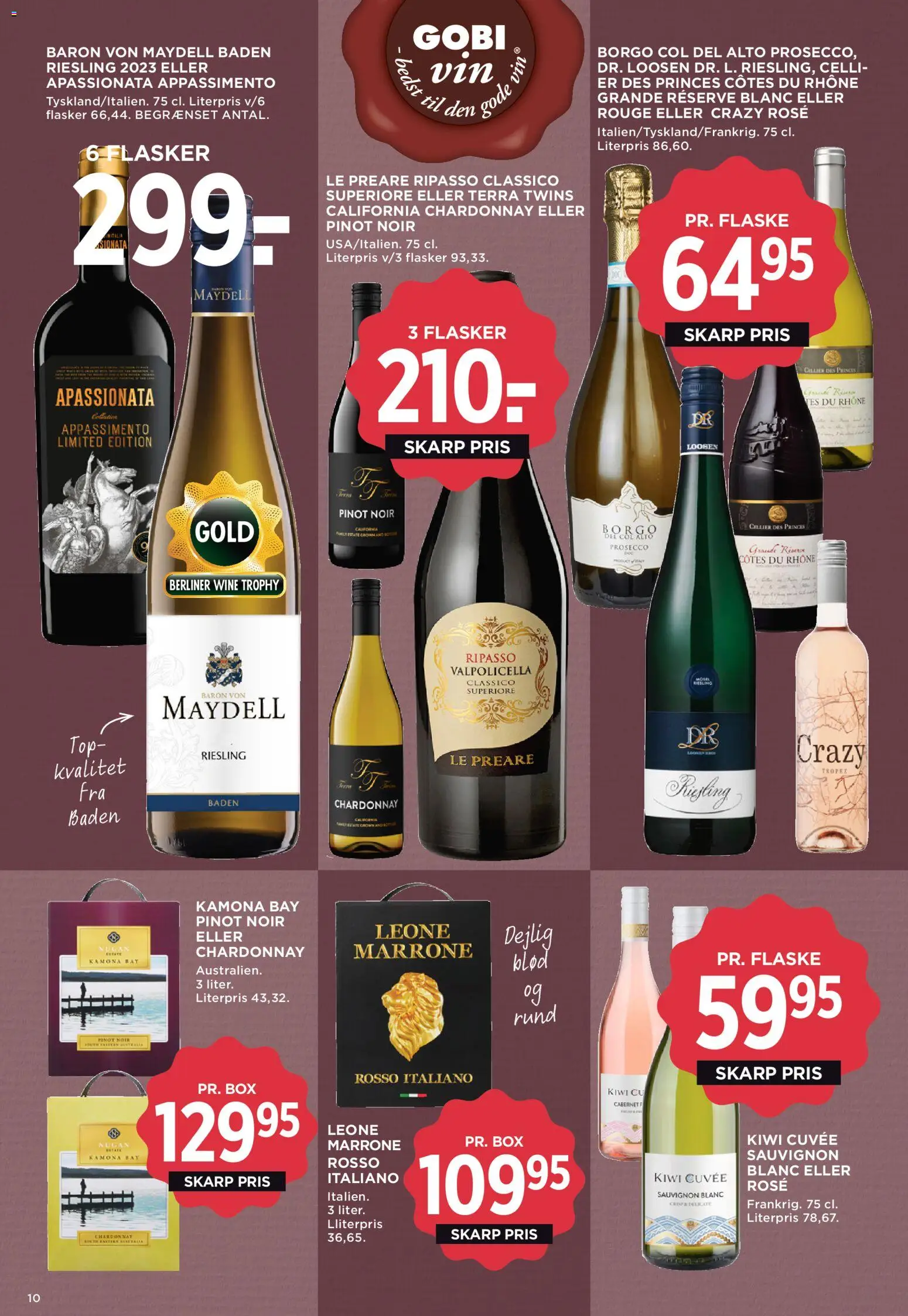 Meny tilbudsavis – gyldig fra 24/07/2026 | Side: 23 | Produkter: Vin, Kiwi