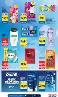 Tesco aktuális akciós újság - amely érvényes a következő dátumtól: 2026.09.03. | Oldal: 25 | Termékek: Betét, Palmolive, Légfrissítő, Sampon