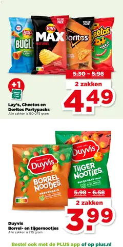 Plus folder week 19 - Voorbeeld van een folder van Plus, geldig van 06.05.2026 | Pagina: 43 | Producten: Kaas, Bacon, Doritos, Cheetos