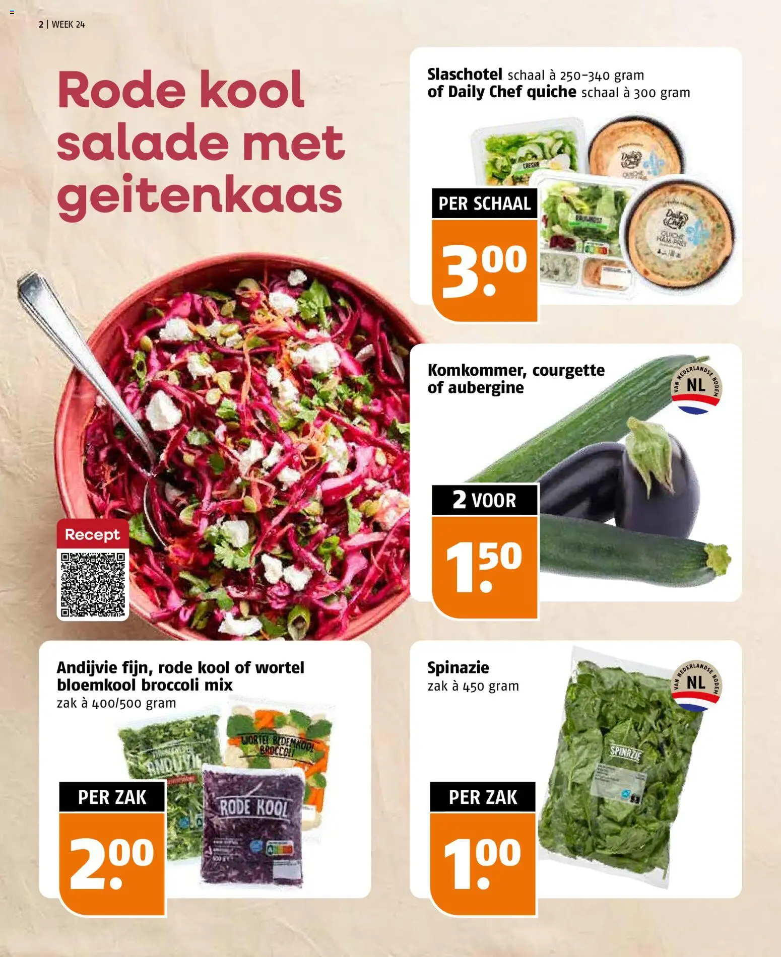 {H1} | Pagina: 2 | Producten: Kool, Broccoli, Zak, Antipasti